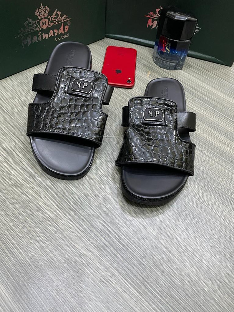 Men's Slippers-Black1