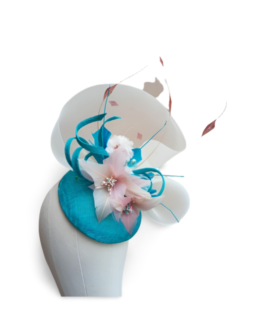 Pillbox sinamey fascinator1