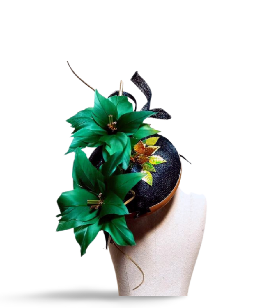 Sinamey percher fascinator1