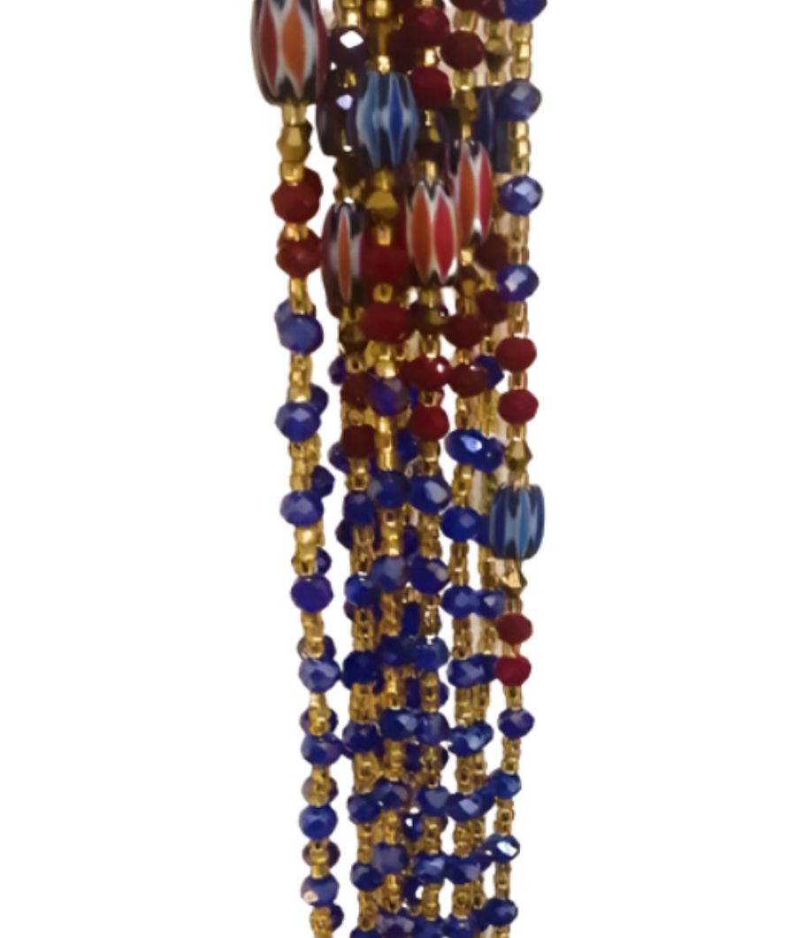 Blue Crystals Waistbeads3