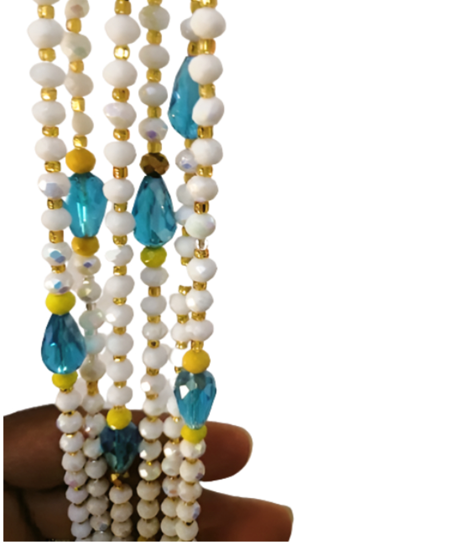 Nabie-II Crystals Waistbeads Set1