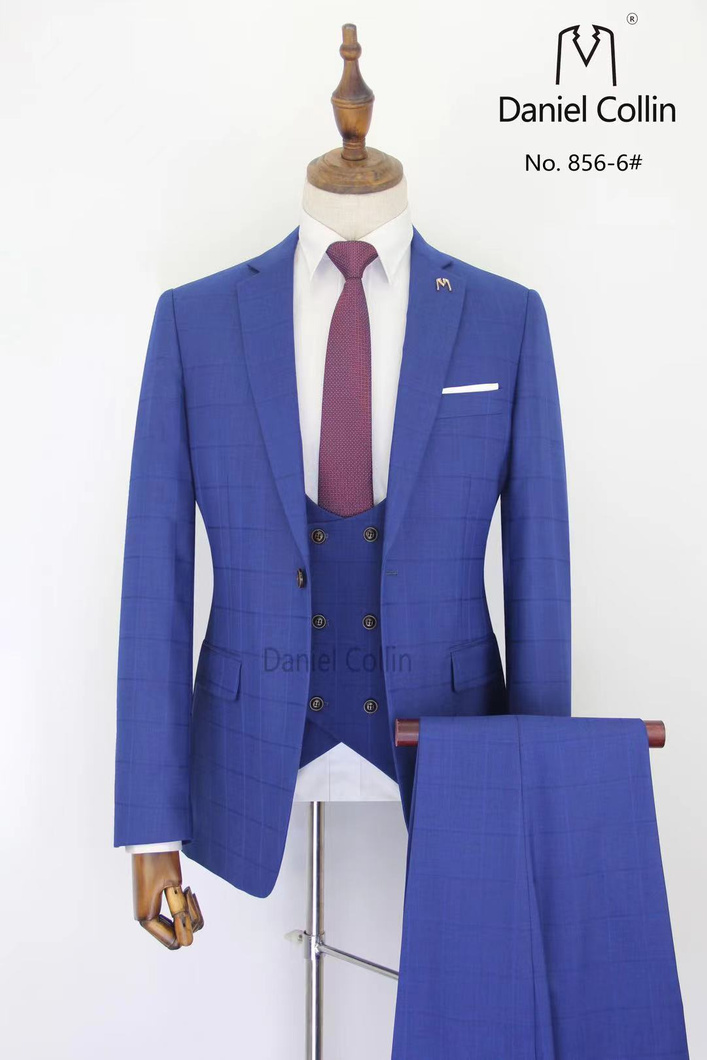 3 PIECE SUIT - DEEP BLUE1