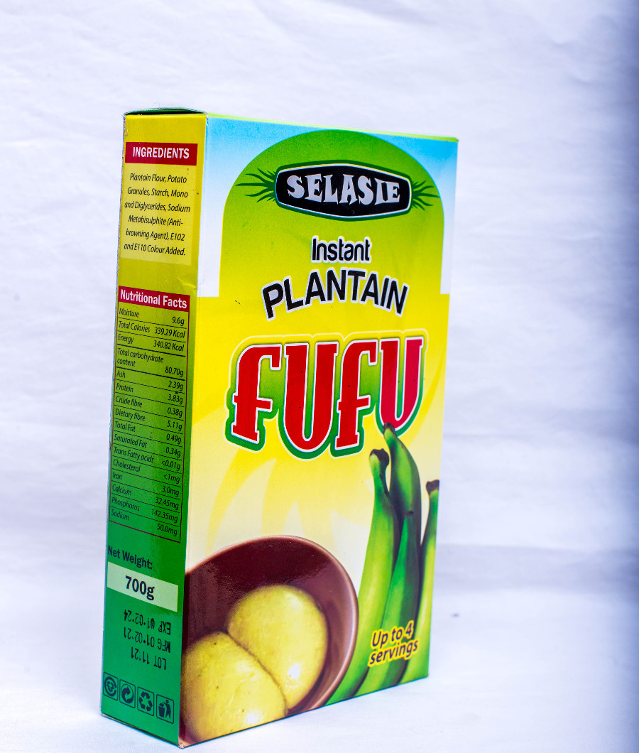 Selasie Instant Plantain Fufu1