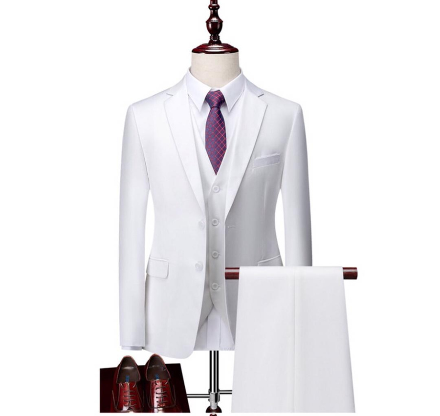 3 PIECE SUIT - WHITE1