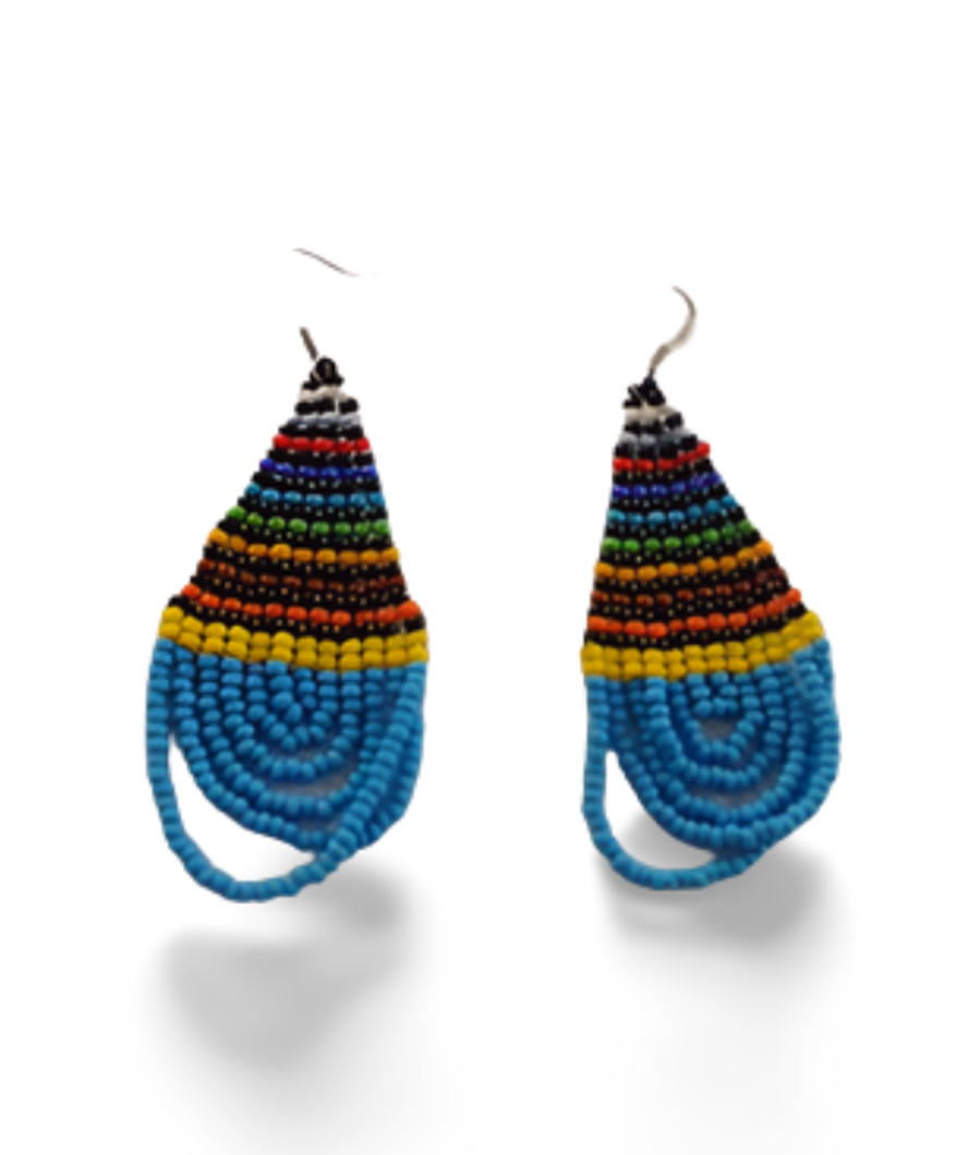 Blue Drop H Earring1