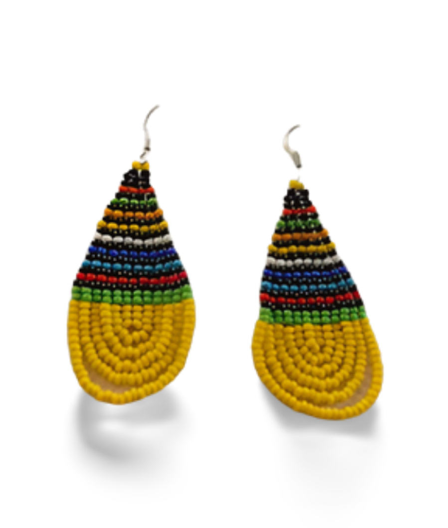 Yellow Drop H Earring1
