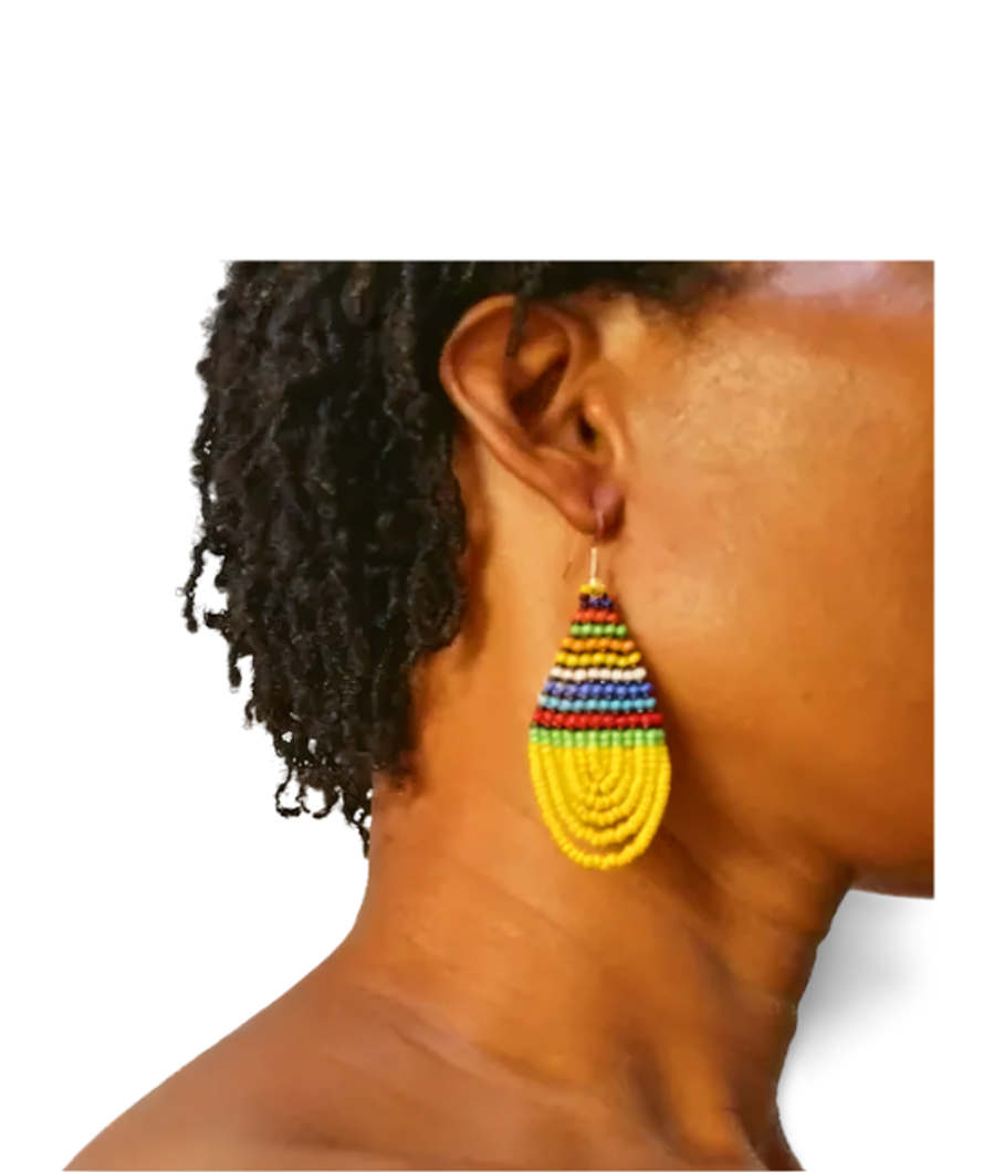 Yellow Drop H Earring2