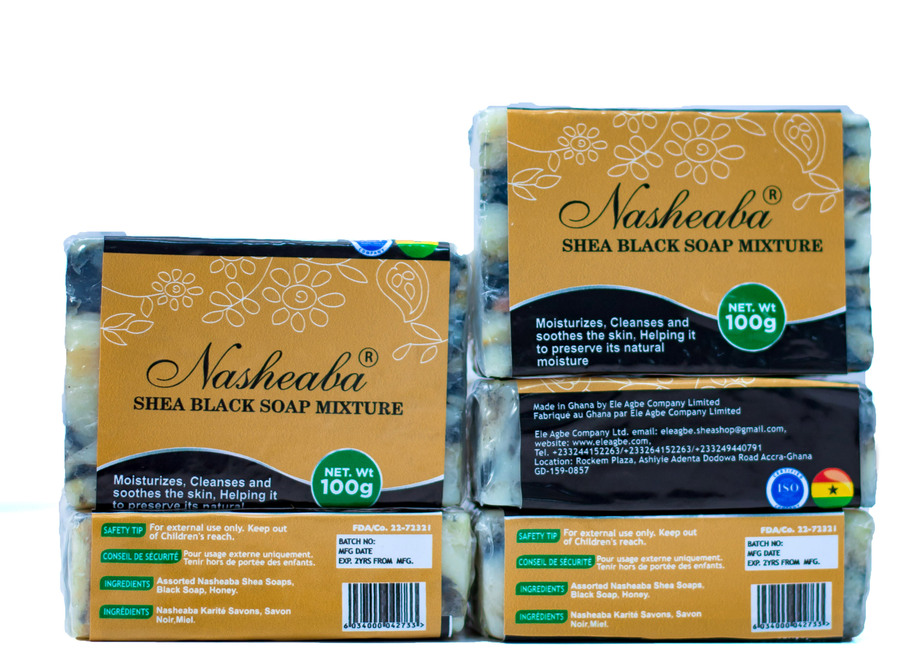 NASHEABA SHEA BLACK MIXTURE SOAP1
