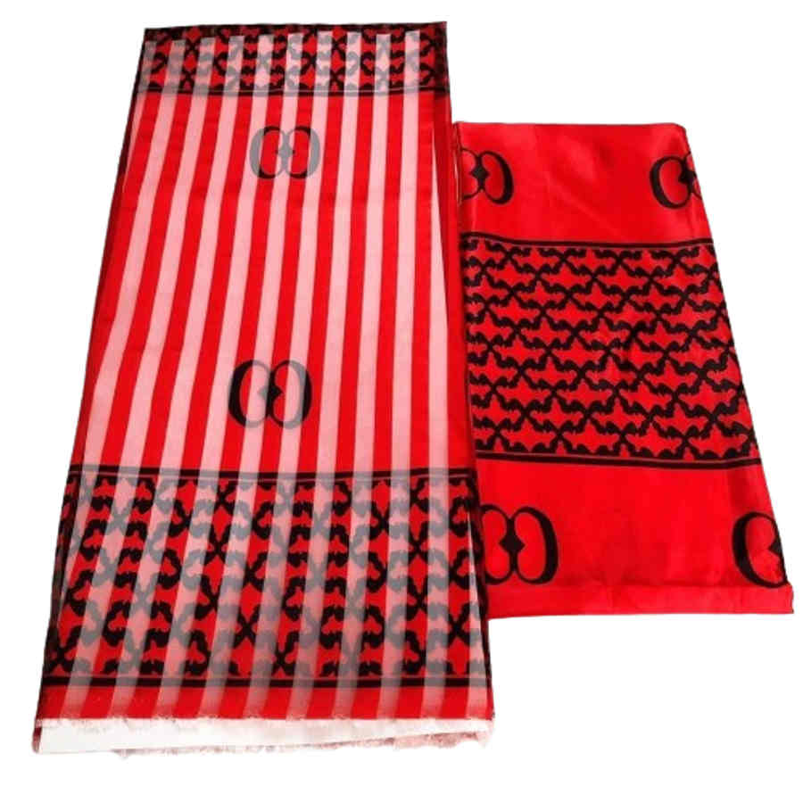 Organza Light Fabric - Adinkra2