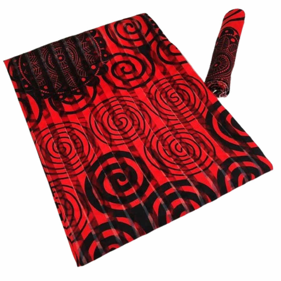 Organza Light Fabric - Adinkra4