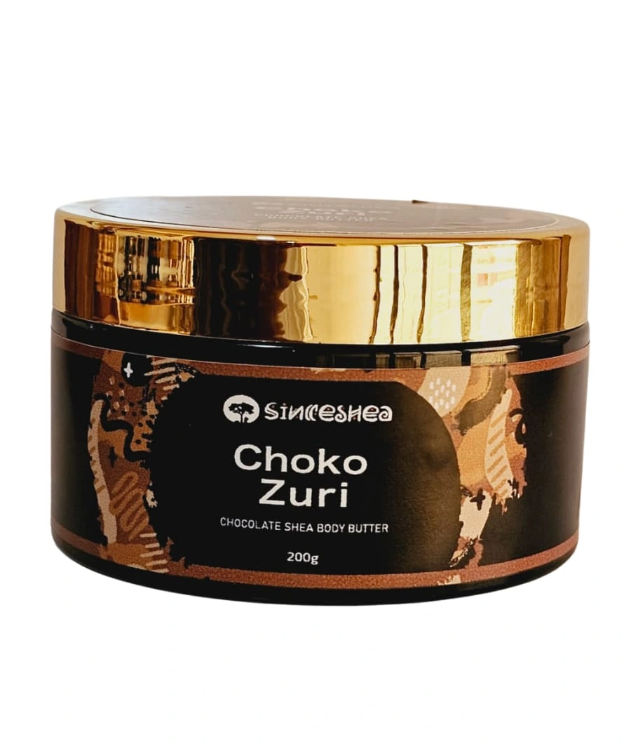 choko-zuri-shea-body-butter-200g-chocolate-infused-natural-nourishing-moisturizer-for-dry-dull-mature-sensitive-skin-sb-ss-cz-200-a