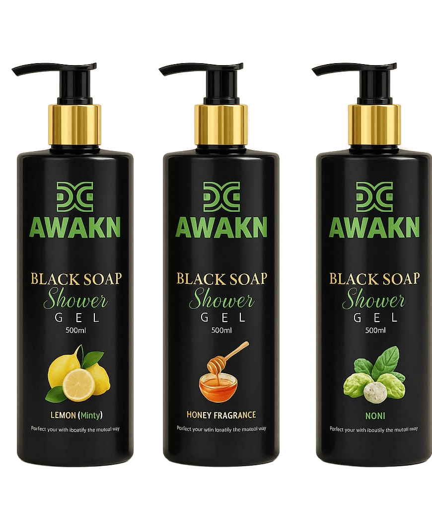Awakn Black Soap Shower Gel2