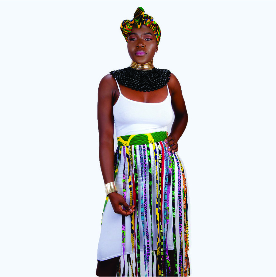 Habiba Ankara Waist Belt1