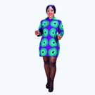 African Print Subura Coat Dress1