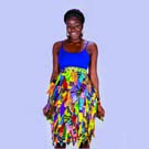 Ohenewaa Triangle Africanprint Skirt1