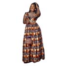 Namyima Bogolan Afrcan Silk Dress1