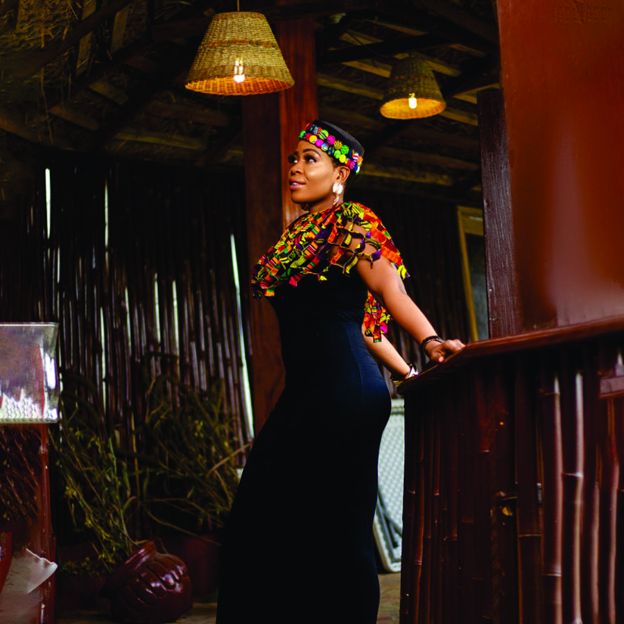 Naana Africanprint Cape Necklace2