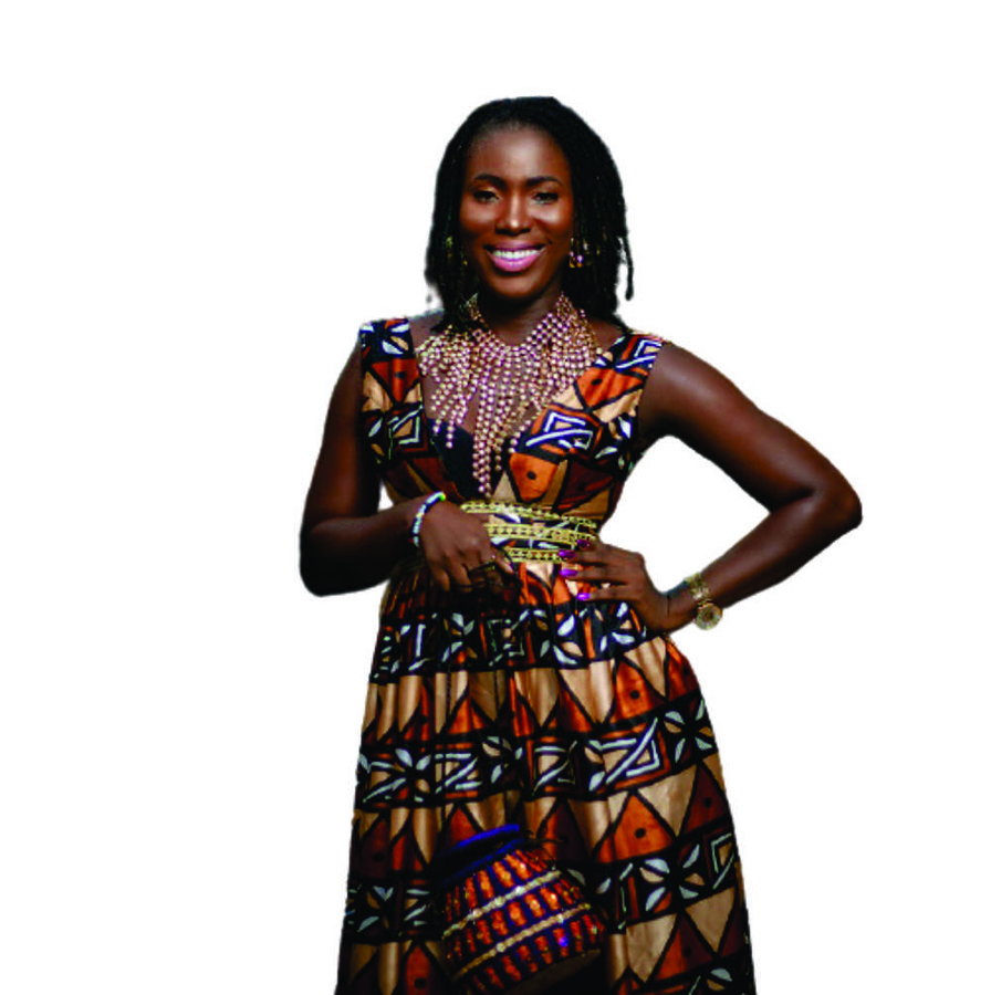 Namyima Bogolan Afrcan Silk Dress2