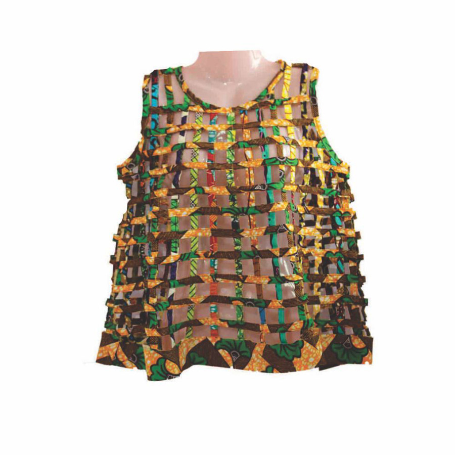 Kapax African Print Basket Wear- Multicolor1