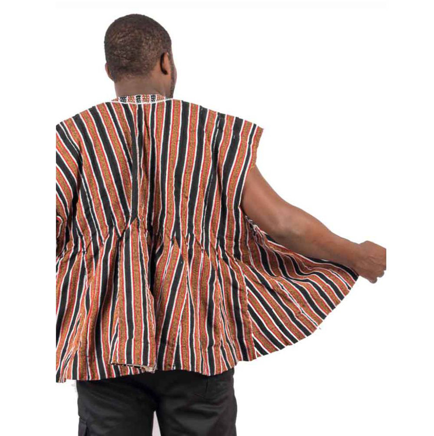 Sleeveless Fugu - Brown &Amp; Multicolor2