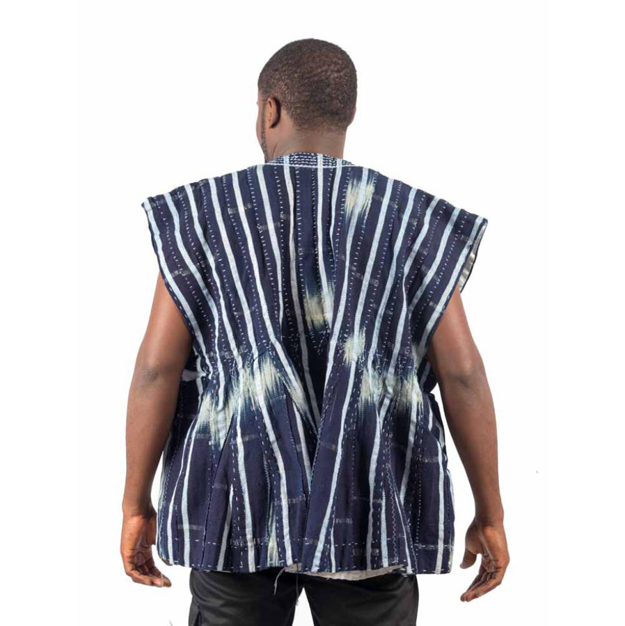 Sleeveless Fugu - White Patches &Amp; Multicolor2