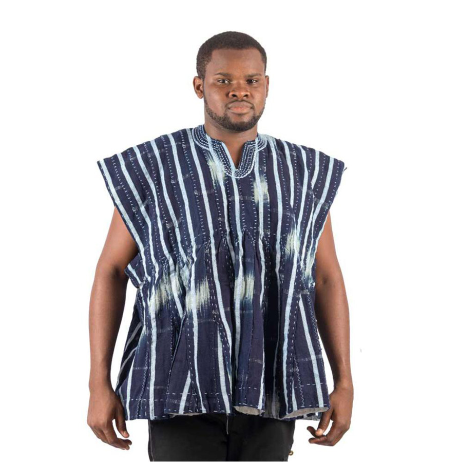 Sleeveless Fugu - White Patches &Amp; Multicolor1