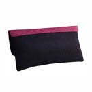 Zyp Jute Maasai Beaded Clutch Bag - Black/Hot Pink2