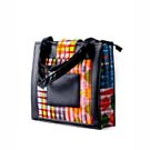 Leather - Multicolor Wax Handbag1