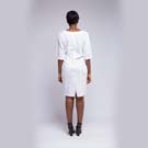 Knee-Length Dress-White2