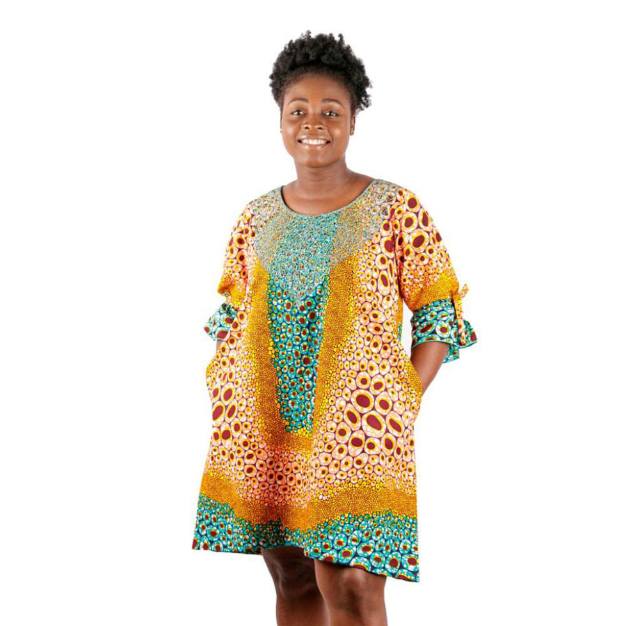 Short Sleeves Dress1