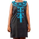 Knee-Length Embroidered Dress1