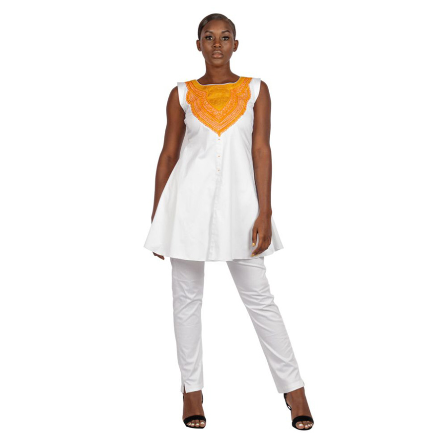 Butterfly Dress - White1