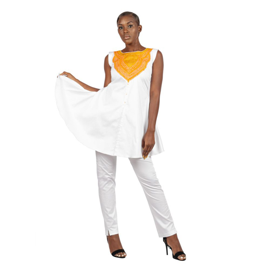 Butterfly Dress - White2