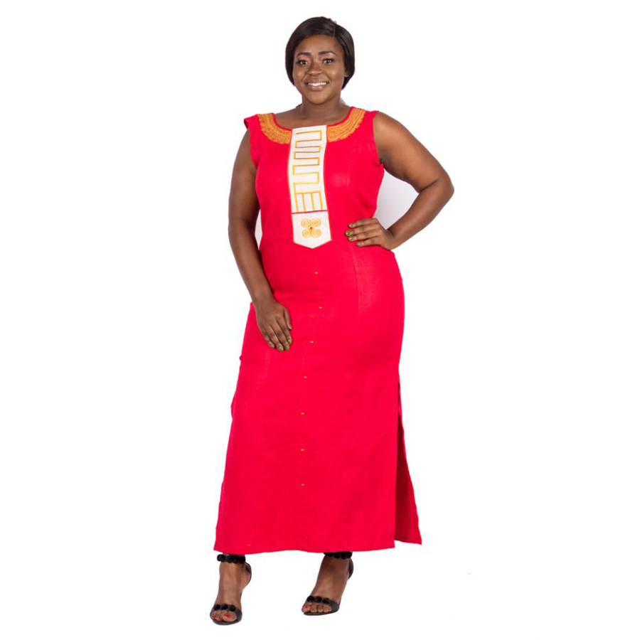 Patapata Dress-Red1