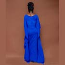 Patapata Long Dress-Blue2