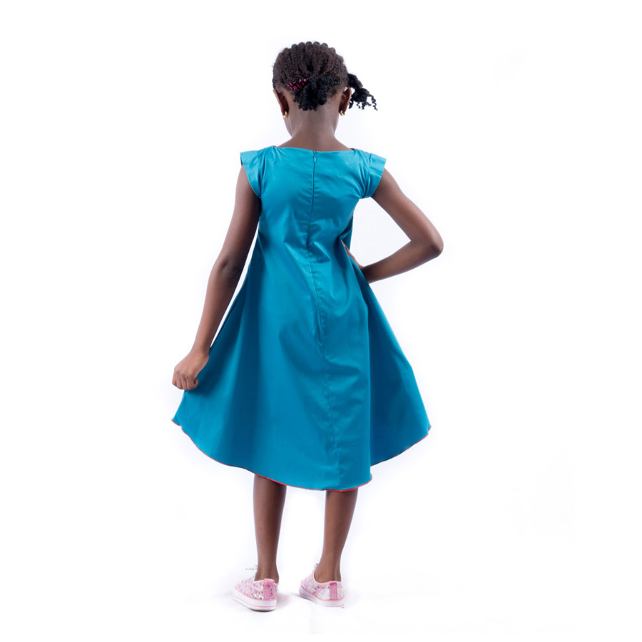 Girls Dress (Sky Blue)2