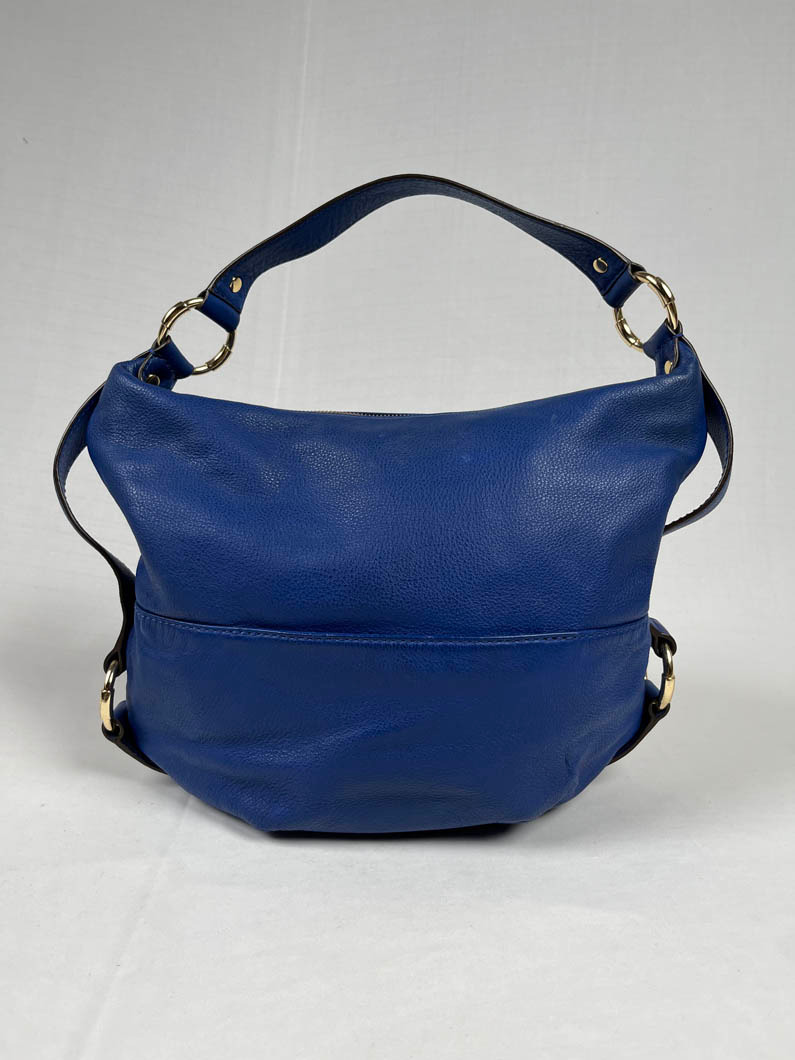 MICHAEL Michael Kors Mercer Medium Leather Crossbody Bag - Electric Blue  30F6SM9M2L-446