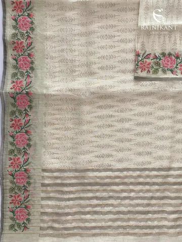 half-white-linen-silk-saree-with-cross-stitch-blooms-rka7606-c