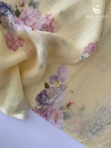 sunlit-lemon-yellow-linen-saree-rka8734-d