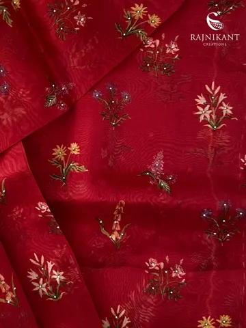 pearl-kissed-maroon-organza-saree-rka9424-b