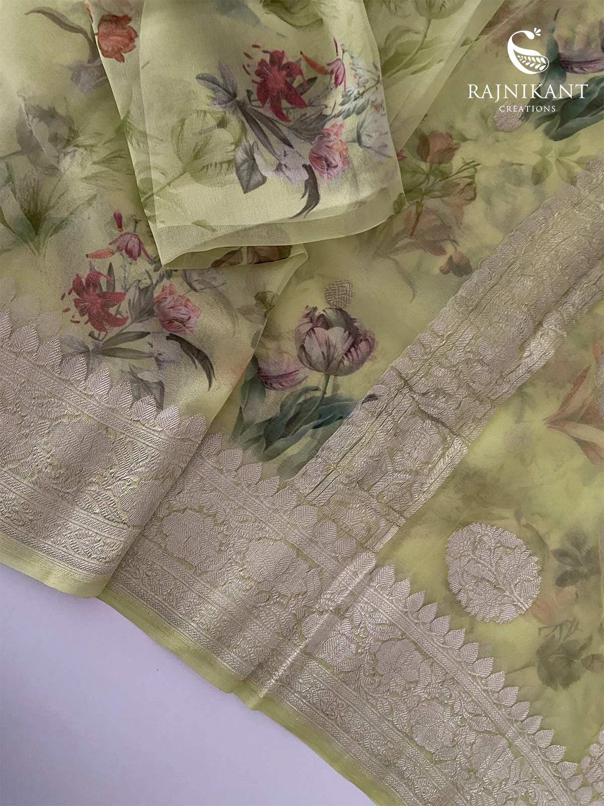 green-floral-banarasi-chiffon-saree-rka9523-1-a