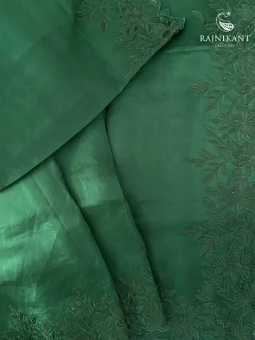 bottle-green-organza-silk-saree-with-floral-cutwork-border-rka4539-1-b