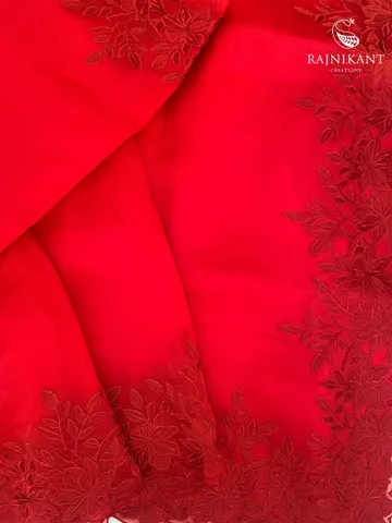 ruby-red-organza-silk-saree-with-floral-cutwork-border-rka4539-4-b