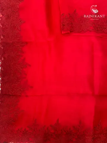 ruby-red-organza-silk-saree-with-floral-cutwork-border-rka4539-4-c