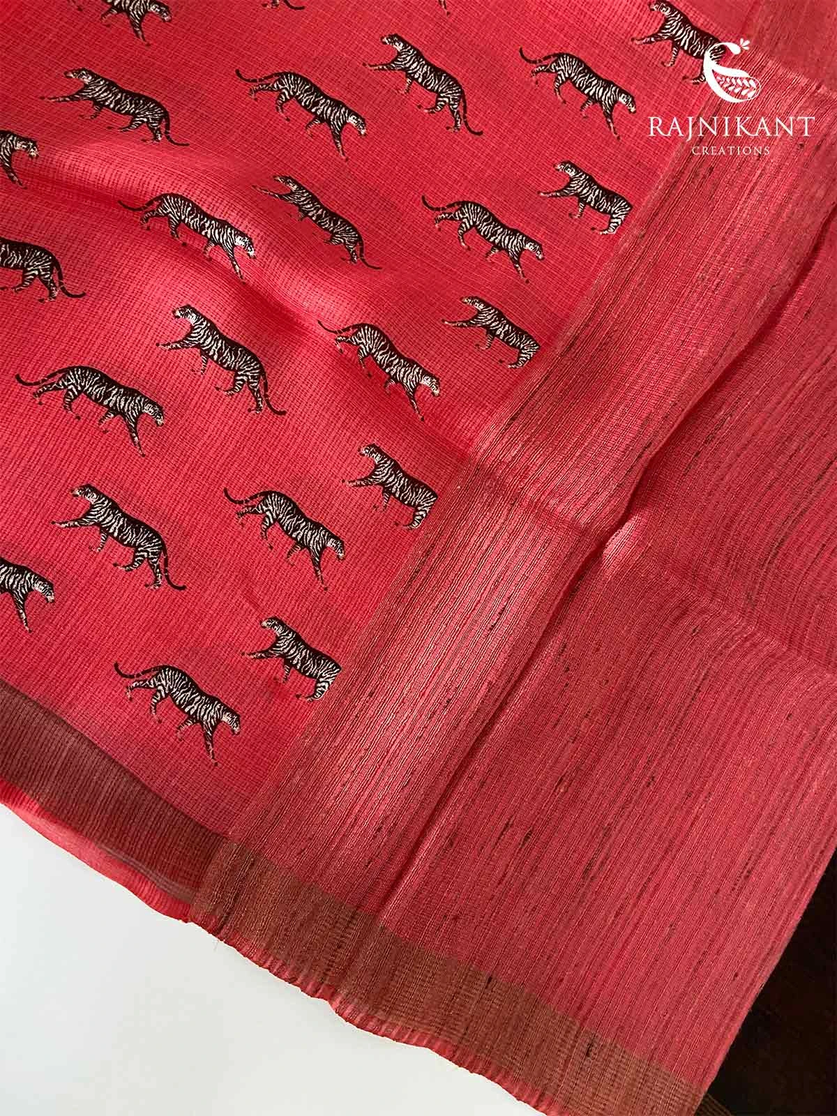 sprinting-cats-leopard-printed-on-modal-kota-silk-saree-rka7774-12-a