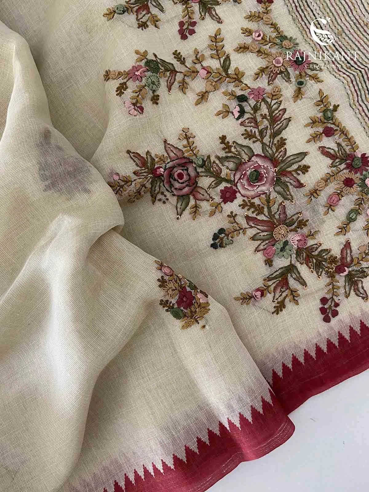 creamy-white-and-red-tissue-linen-saree-rka8220-2-a