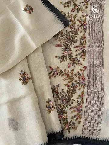 black-white-tissue-linen-saree-rka8220-3-b