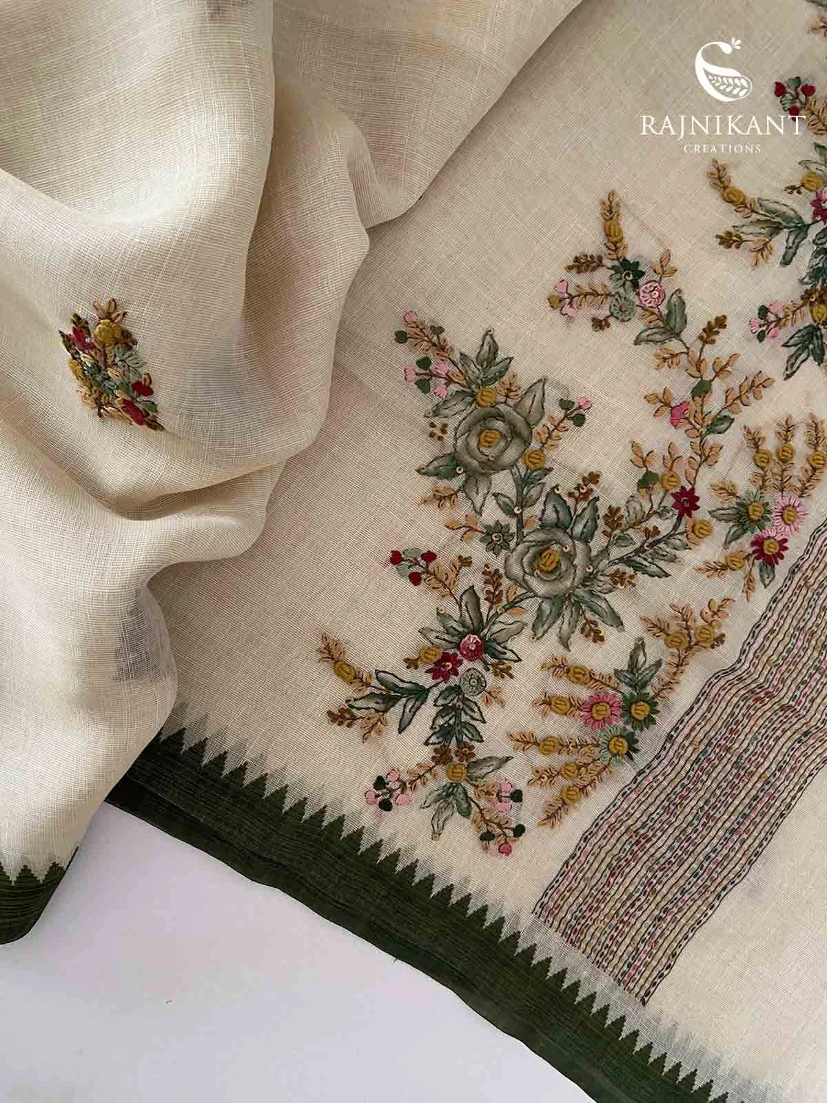 frenchknots-on-tissue-linen-saree-rka8220-a