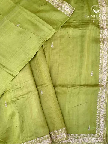 elegant-green-pita-work-tussar-silk-saree-rka7442-b
