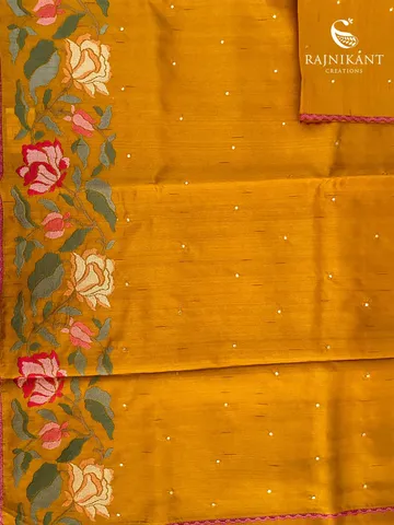 vibrant-yellow-semi-tussar-saree-with-mirror-work-rka5352-1-c